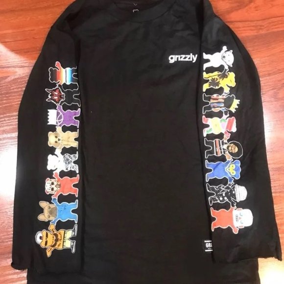 NEW GRIZZLY T-SHIRT SZ SMALL - Picture 1 of 6